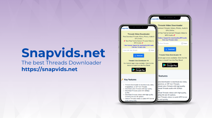 Snapvids - najlepszy darmowy downloader zdjęć i obrazów z Threads